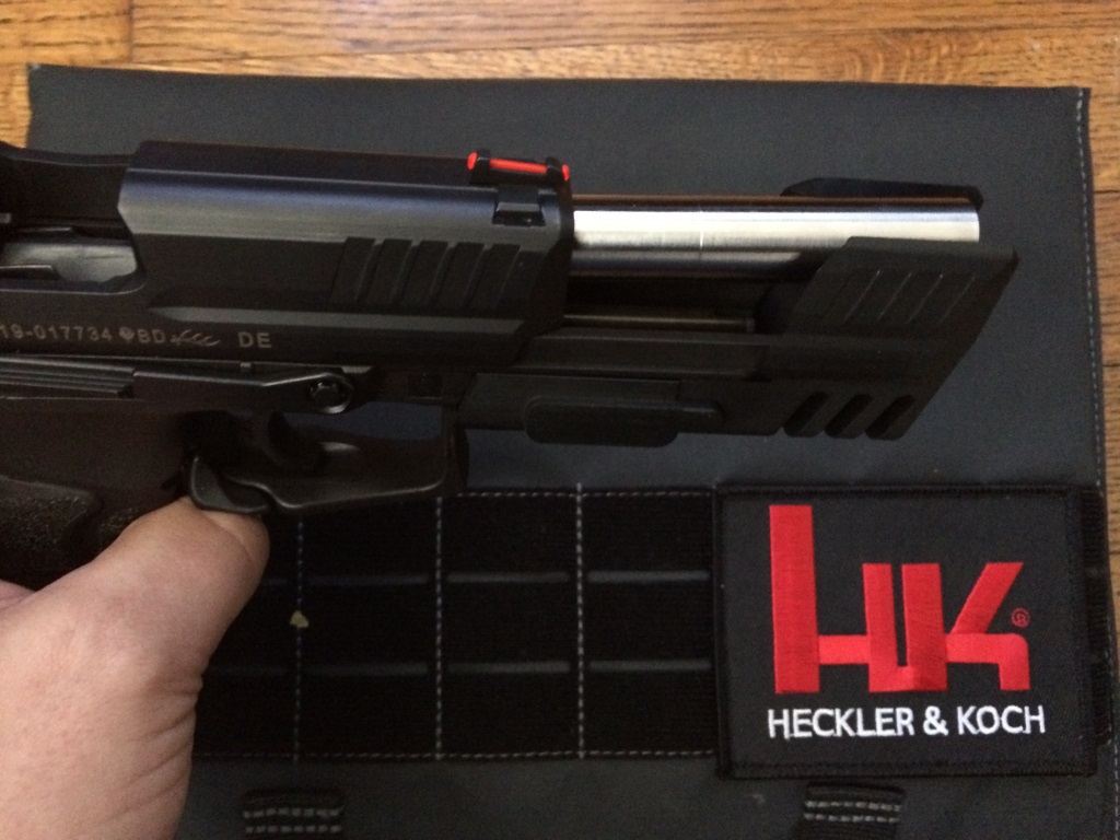 Heckler & Koch HK P30 Match at slidelock