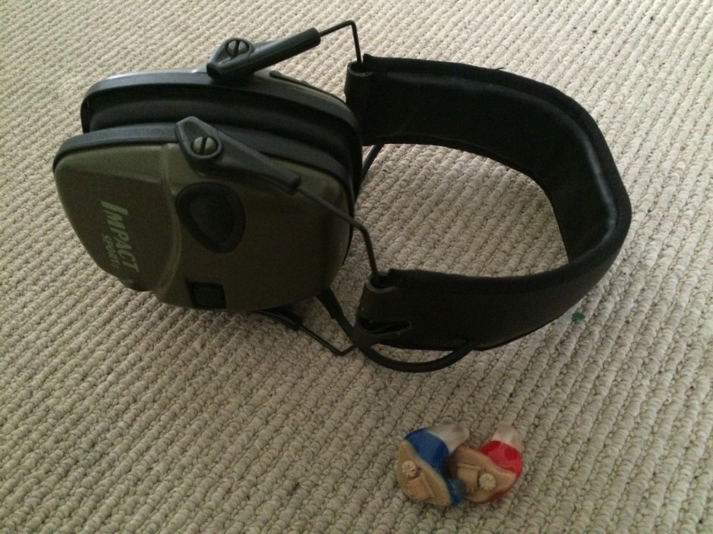 Size comparison, esp vs muff hearing protection